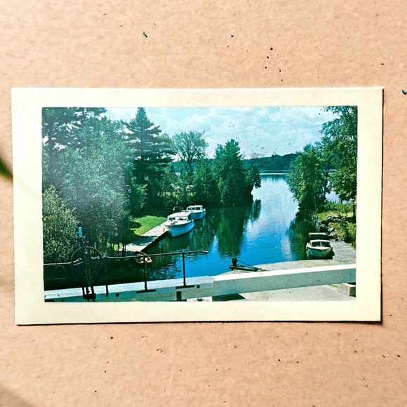 The Rideau Canal in Ontario Canada Postcard - Picture 3 of 5